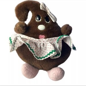 Nestle LIL BITS CHOCOLATE MORSEL STUFFED ANIMAL Baby Girl PLUSH TOY Tag 1984